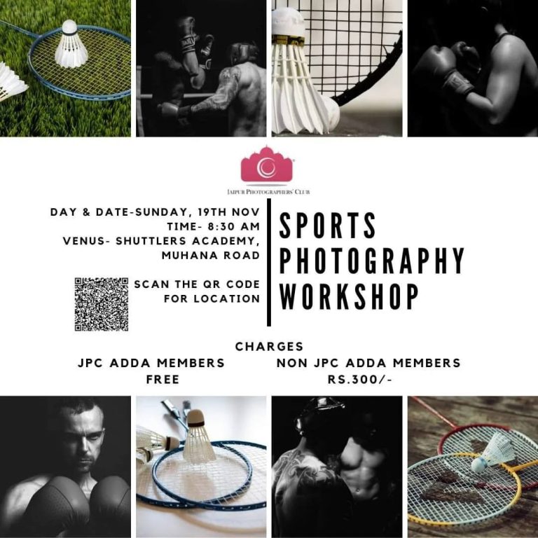 JPC ADDA Sports Photography Workshop