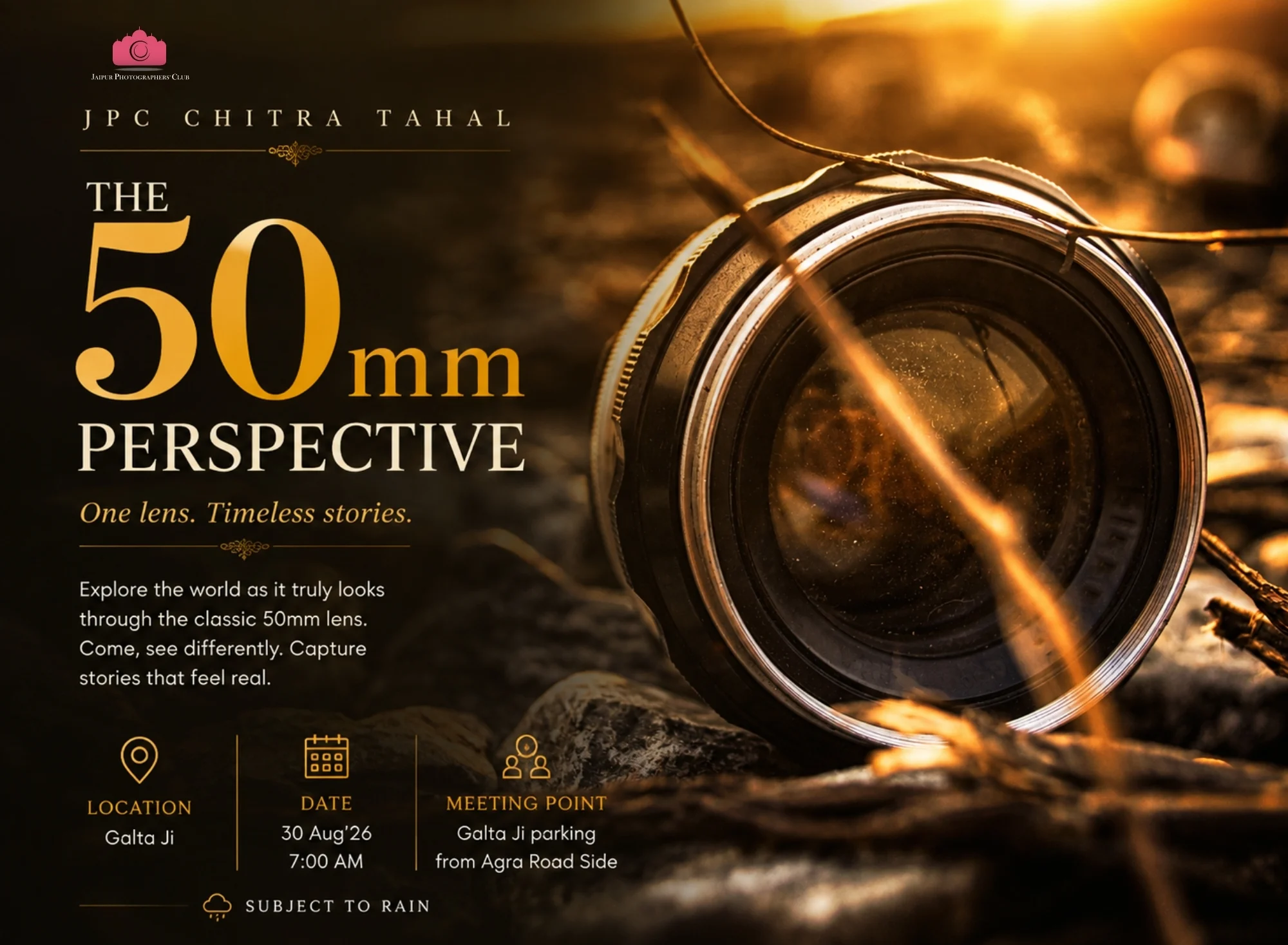 JPC Chitra Tahal: The 50mm Perspective
